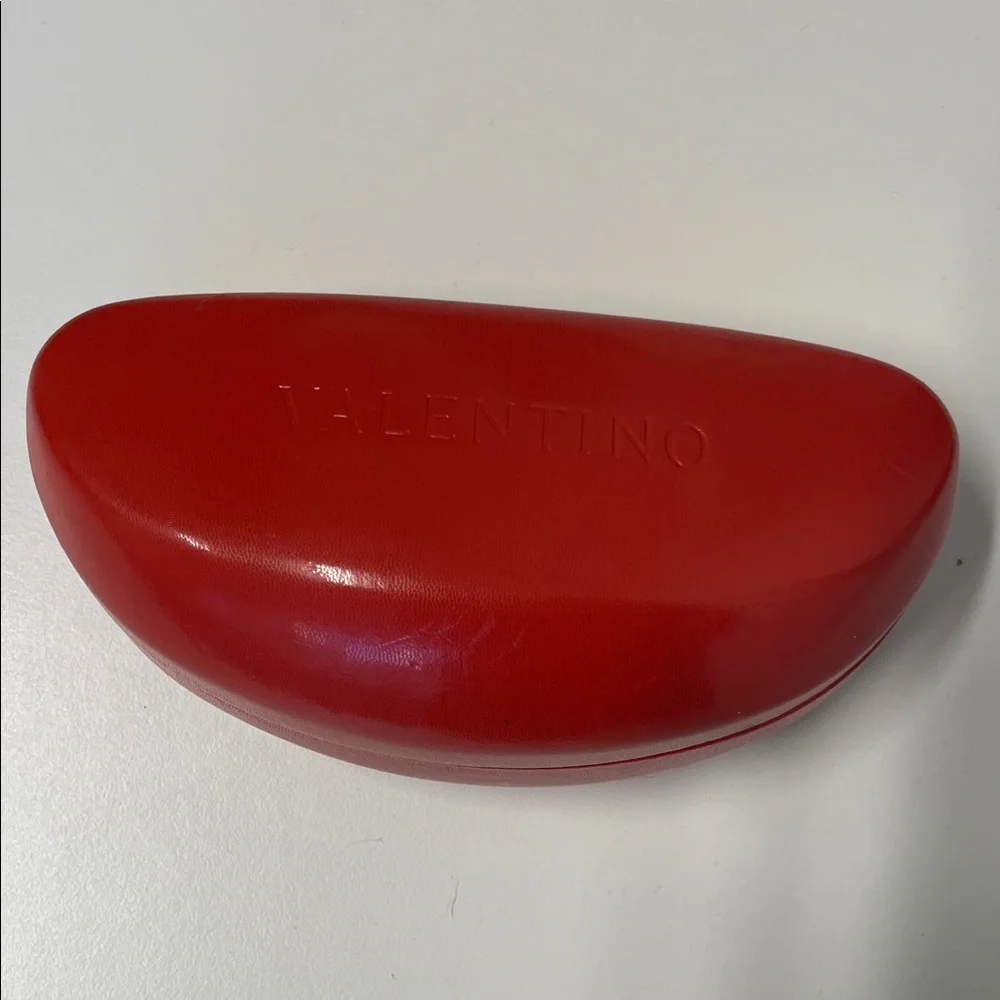 Valentino Black Sunglasses with Red Case - Picture 4 of 5